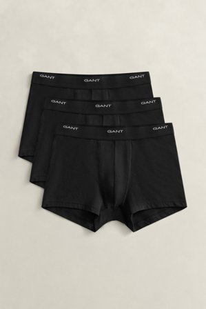 GANT Herren 3er-Pack Boxershorts (XL) Schwarz