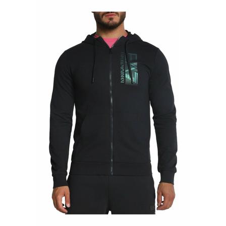Emporio Armani EA7 Logo Sweatshirt Sort, Herre Trøjer