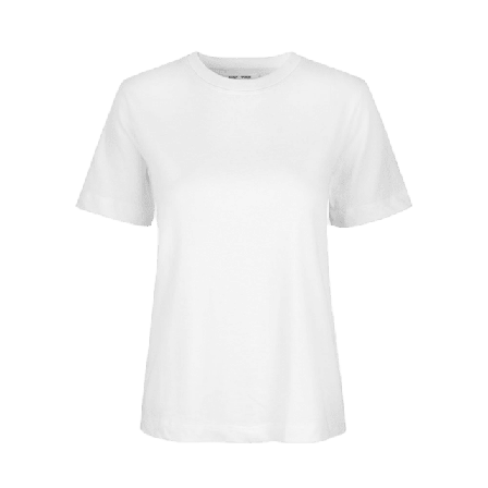 SAMSOE Camino t-shirt ss T-shirts & toppar Dam Vit S
