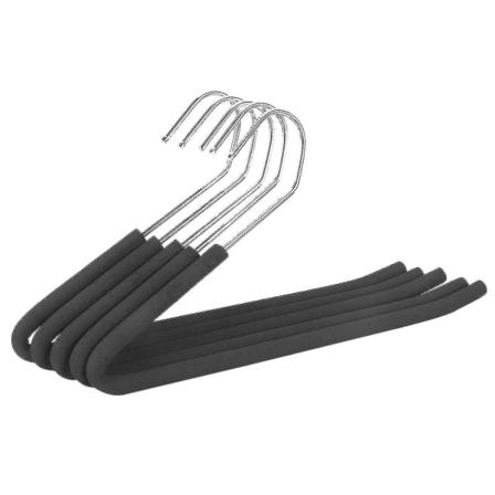 Öppna Byxhängare med Halkskyddande Skum Svart 5-pack