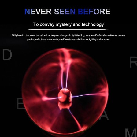 3'' USB Plasma Kugle Lampe Krystal Lys Skrivebord