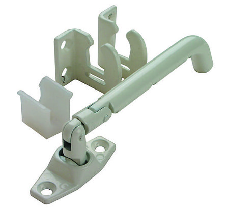 PN-BESLAG SIKRINGSBESLAG MED SPERRE HVIT