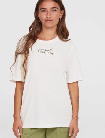 O'neill Essentials O'neill Script T-Shirt - White - XS
