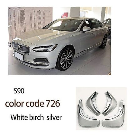 Stänkskydd Fram Bak Blå För Volvo XC60 S90 18 2019 2020 2021 2022 Skärmar Stänkskydd Smutsskydd Tillbehör[YD]