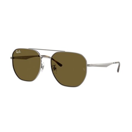 Ray-Ban -Aurinkolasit - Grey Rectangular - Ray-Ban RB3724D 004/73 5918