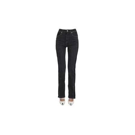 Alexander McQueen, Flared Jeans Zwart, Dames, Maat:W27