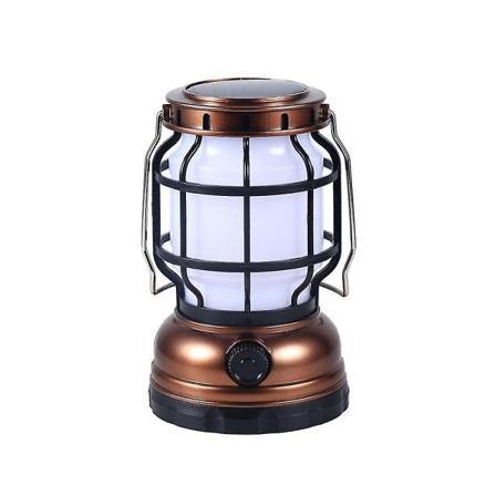 Hevoslamppu Led aurinkoretkeilylamppu USB ladattava ulkokäyttöinen retkeilylamppu kotitalouden hätätilan kannettava