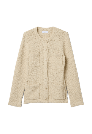Wera Cardigan KOKO Stickat Beige S