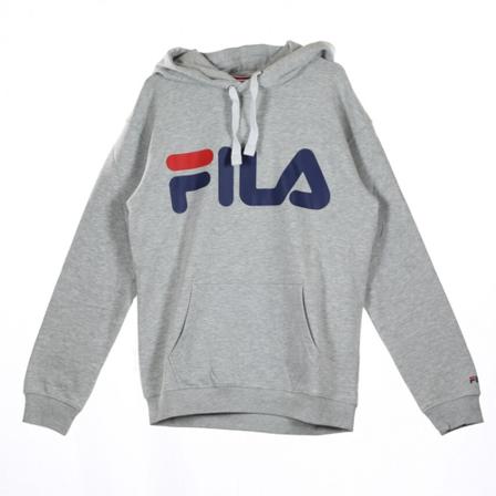 Fila Classic Logo Hoody Grå, Herre Hættetrøjer, Størrelse: M