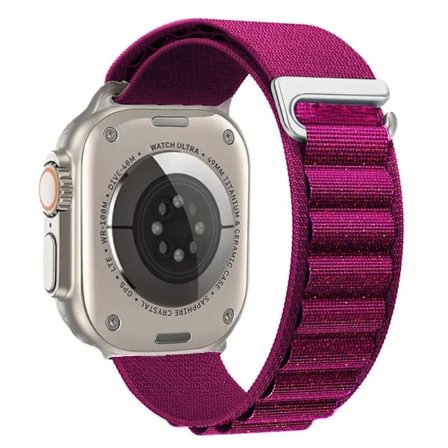 2025 Nytt Alpine Loop-armband för Apple Watch Ultra 2 Band 49mm 10 9 8 7 46mm 42mm 45mm 41mm Nylonarmband iWatch 654 SE 44mm 40mm