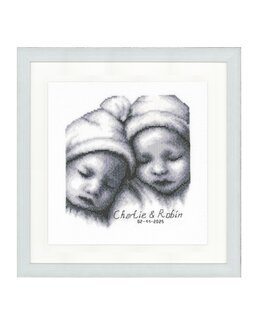 Broderikit Doptavla Tvilling - Vervaco