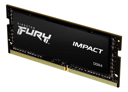 Kingston FURY Impact - DDR4 - modul - 32 GB - SO DIMM 260-pin - 3200 MHz / PC4-25600 - ikke-bufret
