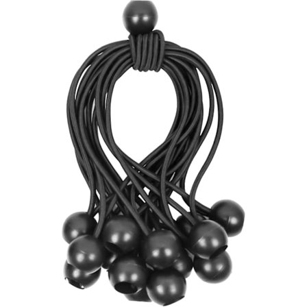 15 stk elastisk bungee-snøre, 18 CM dekselstrammer, bassengdekselstrammer, dekseltilbehør, bungee-snøre for B [DB]