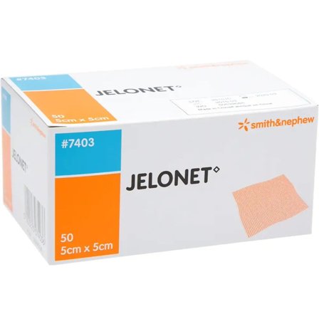 Jelonet 5x5cm ster vaselinkom