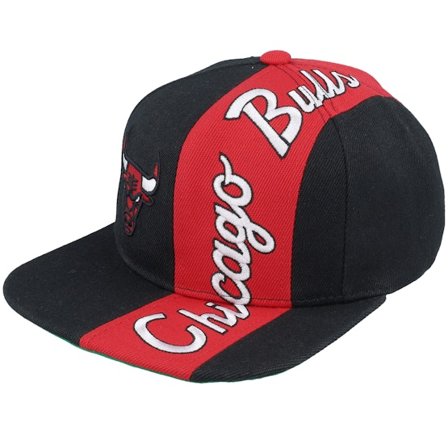 Mitchell & Ness - NBA - Black - snapback - Cap - Chicago Bulls Over The Top Deadstock Black Snapback - Hatstore