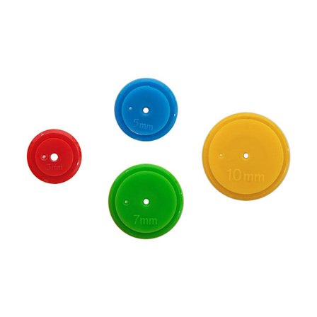 4 stk. syhjul til syning, syning, quiltning, værktøj til sporing