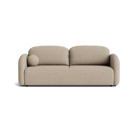 Sorrento 3 personers sovesofa - Aragon Grå/Beige - 232x104x90 - Sofa, sovesofa