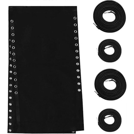 Leveä Korjauskangas Taitettava Tuolin Korjaussarja, Joustava Ulkokäyttöön Tarkoitettu Taitettava Tuolikangas 4 Köydellä Ulkoterassille Takapihalle 