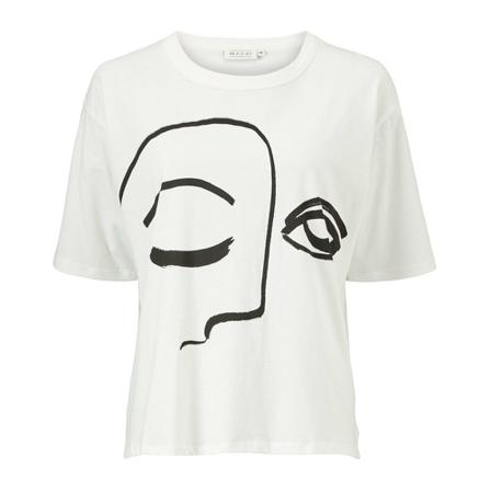 Masai T-shirt 1005187 Hvid, Dame T-shirts