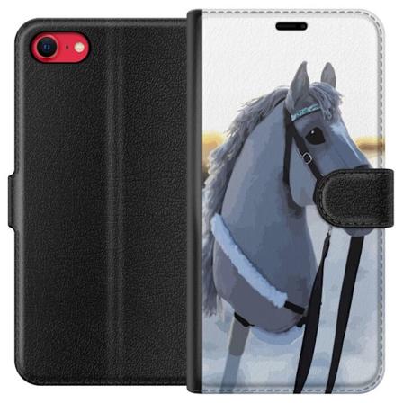 Apple iPhone 7 Lompakkokotelo Sauva Hevonen