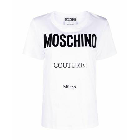 Moschino T-shirt , Wit , Dames , Maat: S