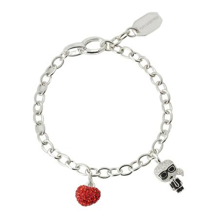 Karl Lagerfeld, Bracelets Szary, Kobieta, Rozmiar: ONE Size