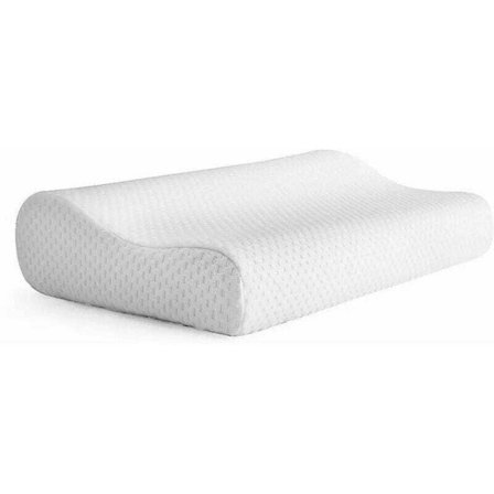 Ergonomisk Memory Foam Pude til Lindring af Nakkesmerter og Anti-Snorken, Cervikal Støttepude Kompatibel med Ryg- og Nakkesmerter
