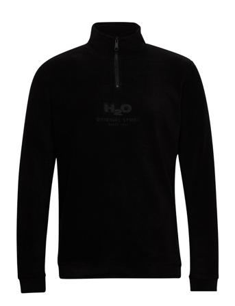 Blåvand Ii Fleece Half Zip Black H2O