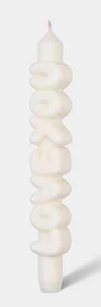 CandleHand Stearinlys Love You Hvit