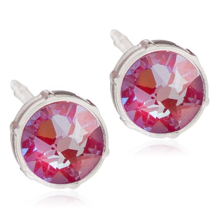 Blomdahl Örhängen MP Medical Plast 6mm Rose Shimmer