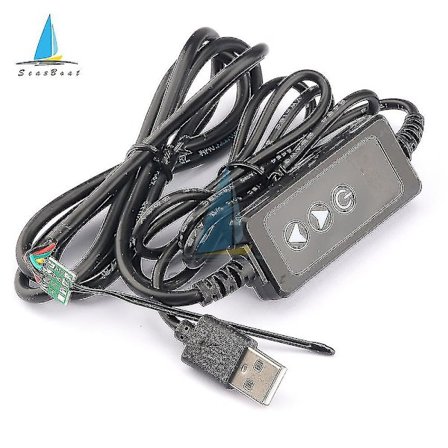 USB Mini Termostaattikytkin LED Digitaalinen Ohjaus Lämpötilan Ohjain Lämpömittari Termostaatti DC 5-24V 12V