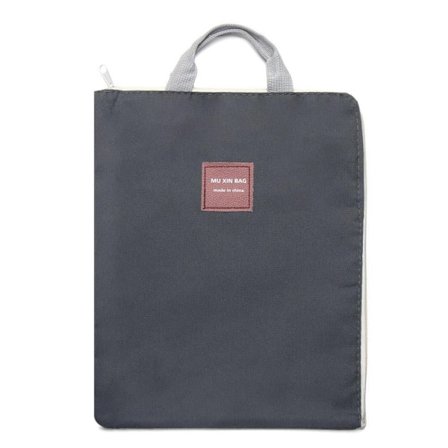 Laptop Handväska Kontorsväska MÖRKGRÅ