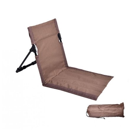 stykke - Klapstol - Sammenklappelig strandstol - Bærbar klapstol - Aluminiumstel - Med 600D Oxford-stof