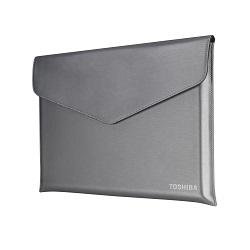 Toshiba Ultrabook Sleeve - Notebookhylster - 13.3" - sølv med hårstreksstruktur - for Dynabook Toshiba Portégé A30, X30, Z30, Z30T; Satellite Z30,