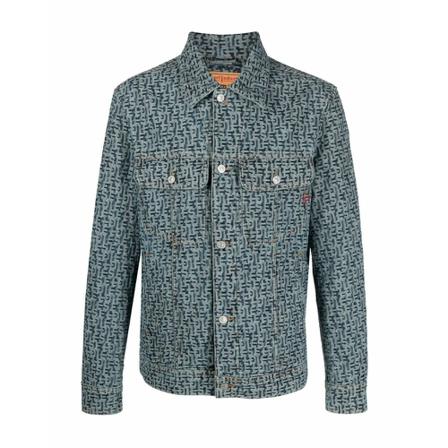 Diesel, Denim Shirts Blauw, Heren, Maat:XL