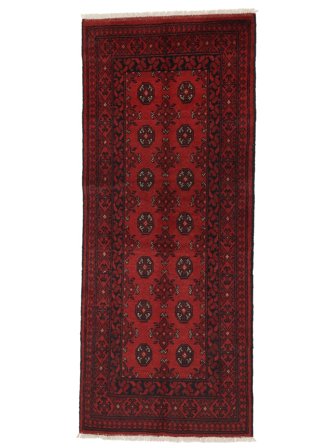 Afghan Fine Teppich 78X190 Läufer Wolle, Afghanistan