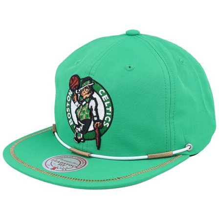 Mitchell & Ness - NBA Grön snapback Keps - Boston Celtics Micro Rip Deadstock Green Strapback @ Hatstore