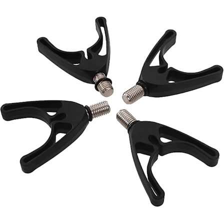 4 stk. Karpefiskeri Stang Holder Fiskestavshoved Klemme U-formet Stangstøtte Til Alle Fiskerhytter