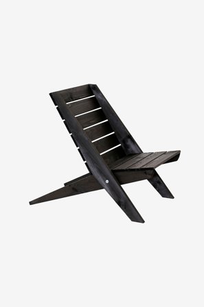 Hillerstorp - Stol Granny Pine Oljad - Svart - Utefåtöljer - Från Homeroom