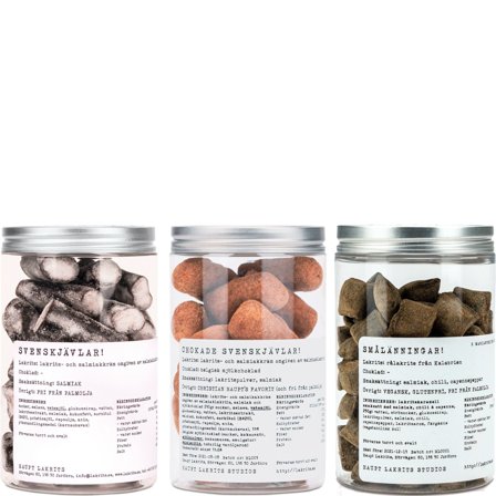 Haupt lakrits Svenskjävlar! + Chokade svenskjävlar! + Smålänningar | Matlagning > Skafferiet > Lakrits | Bagaren och Kocken