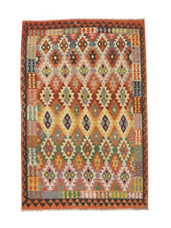 202X298 Tapis Kilim Afghan Old Style D'orient (Laine, Afghanistan) Carpetvista