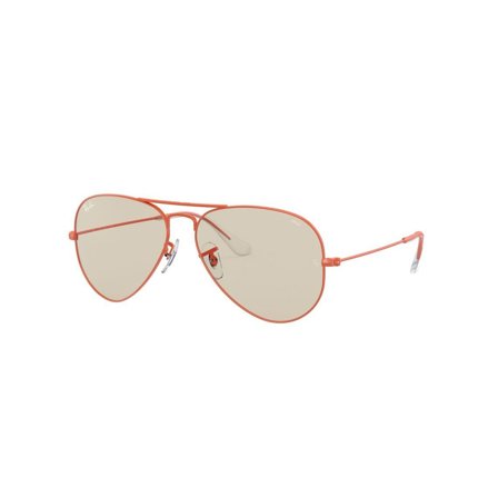 Ray-Ban Aviator Large Metal - 0RB3025 9221T2 5814 i Rød Metal