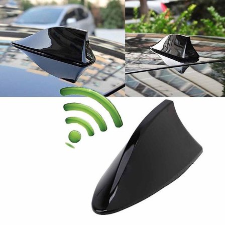 Car Shark Fin Antenna Aerial Universal Am/fm Radio Signal For Auto Suv Truck Van