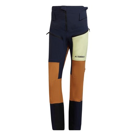 Adidas Men's Terrex Skyclimb Tour Gore Ski Touring Soft Shell Pants Men ski trousers Brown 56