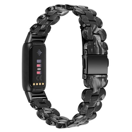 Fitbit Luxe klockarmband i resin - Svart
