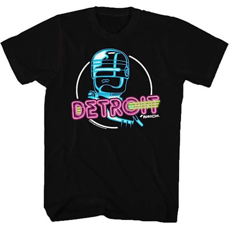 Neon Detroit Robocop T-shirt