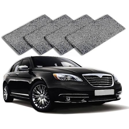 Nano Sparkle Duk (grå 4 st), 2022 Nano Sparkle Duk för Bilrepor, Nano Magic Duk Reparerar Enkelt Lackreporwanan) (FMY)