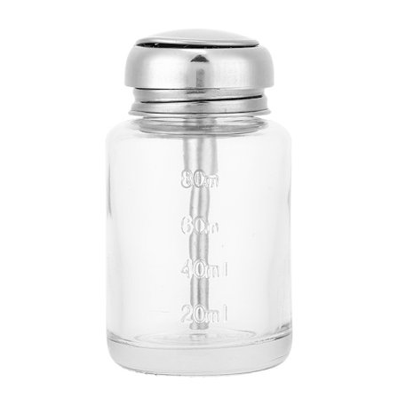 Professionel Neglekunst Gel Polish Remover Dispenser 80ml Tom Beholder Manicure Tilbehør