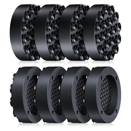 Antivibrasjonsputer for vaskemaskin med sterk adsorpsjons sugekopp, 8 pakke sklisikker gummistabilisatorstøtte