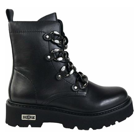 Cult, Lace-up Boots Zwart, Dames, Maat:41 EU